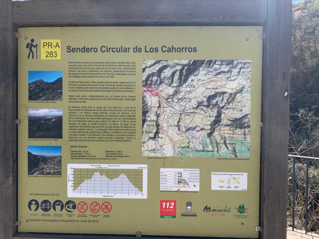 Apartamento Penas Blancas, Junto A Ruta De Los Cahorros, Monachil. Luaran gambar